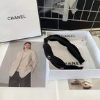 BLACK FABRIC HAIRBAND 432852