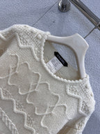 CHANEL 25S CROCHETED SWEATER 233230