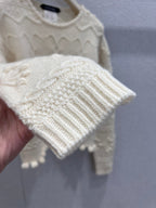 CHANEL 25S CROCHETED SWEATER 233230