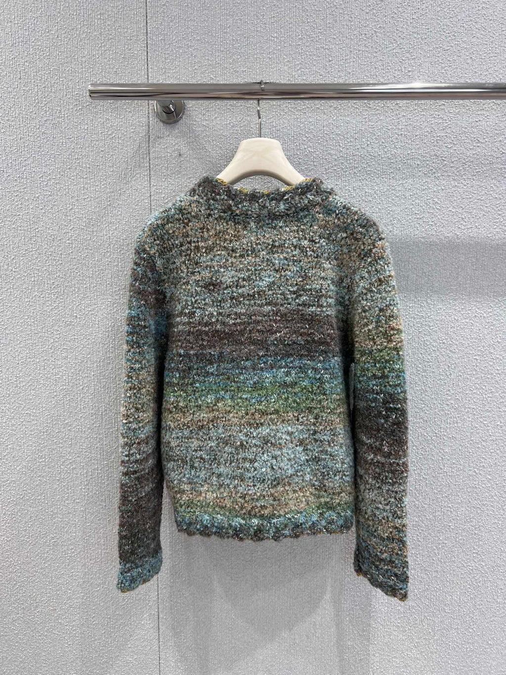 CHANEL 25S KNITTED WOOL COAT 233443