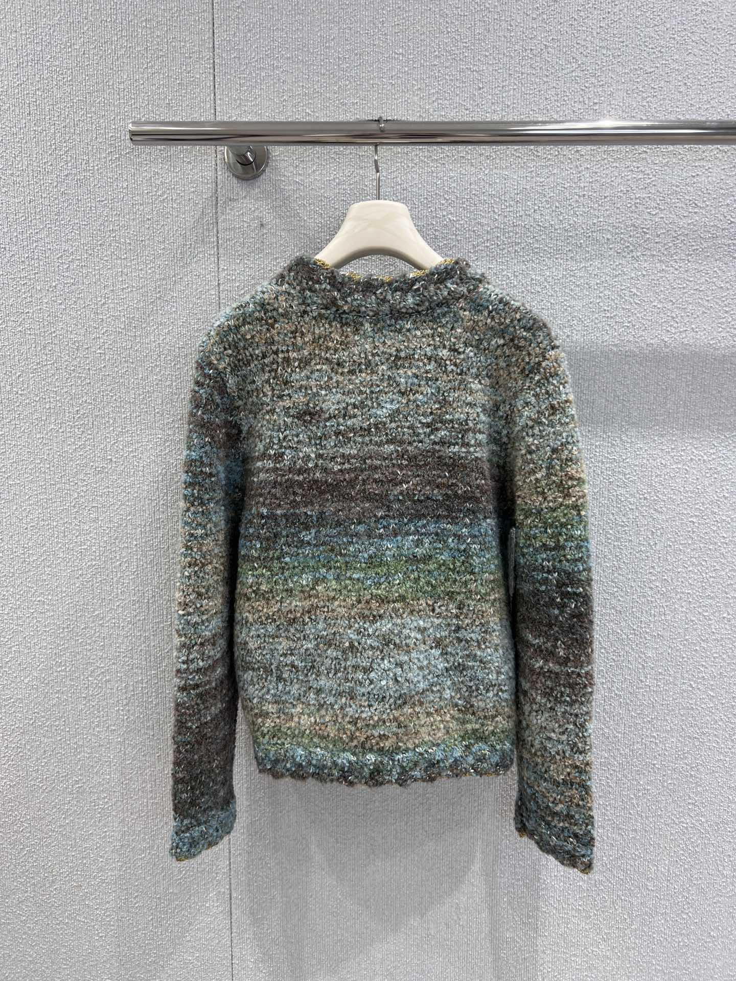 CHANEL 25S KNITTED WOOL COAT 233443