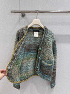CHANEL 25S KNITTED WOOL COAT 233443