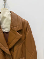 MAX MARA 25S QUILTED LONG COAT 029