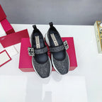 VIV' RUN BABIES SNEAKERS IN BLACK LUREX