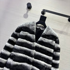 MAX MARA 25S V-NECK FUR COAT 155
