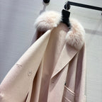 MAX MARA 25S DOUBLE-FACED CASHMERE COAT 056