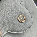 CAPUCINES MINI 21 ROCK GREY TAURILLON GOLD HARDWARE