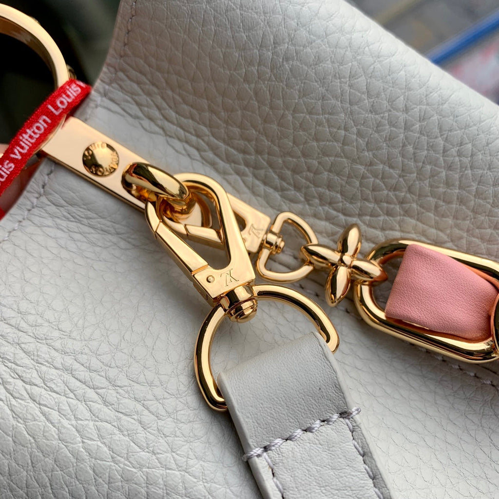 CAPUCINES MINI 21 ROCK GREY TAURILLON GOLD HARDWARE