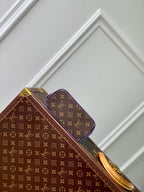 alma nano 18 monogram canvas purple calfskin