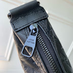HAMAC BAG 28 IN BLACK MONOGRAM SHADOW