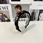 HAIRBAND CC LOGO BLACK FOR WOMEN 151340