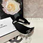 BLACK SILK HEADBAND 168592