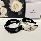 BLACK SILK HEADBAND 168592