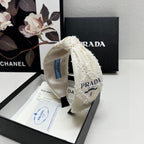 HAIRBAND IN IVORY WHITE FABRIC 381469