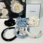 SKY BLUE VELVET TWO-PIECE SET 412457