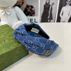 DENIM HEADBAND ROYAL BLUE 432814
