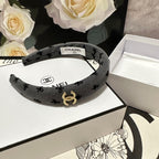 DARK GRAY FABRIC HAIRBAND 432840