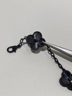 VCA Clover Vintage Black 5 Motifs Black Bracelet