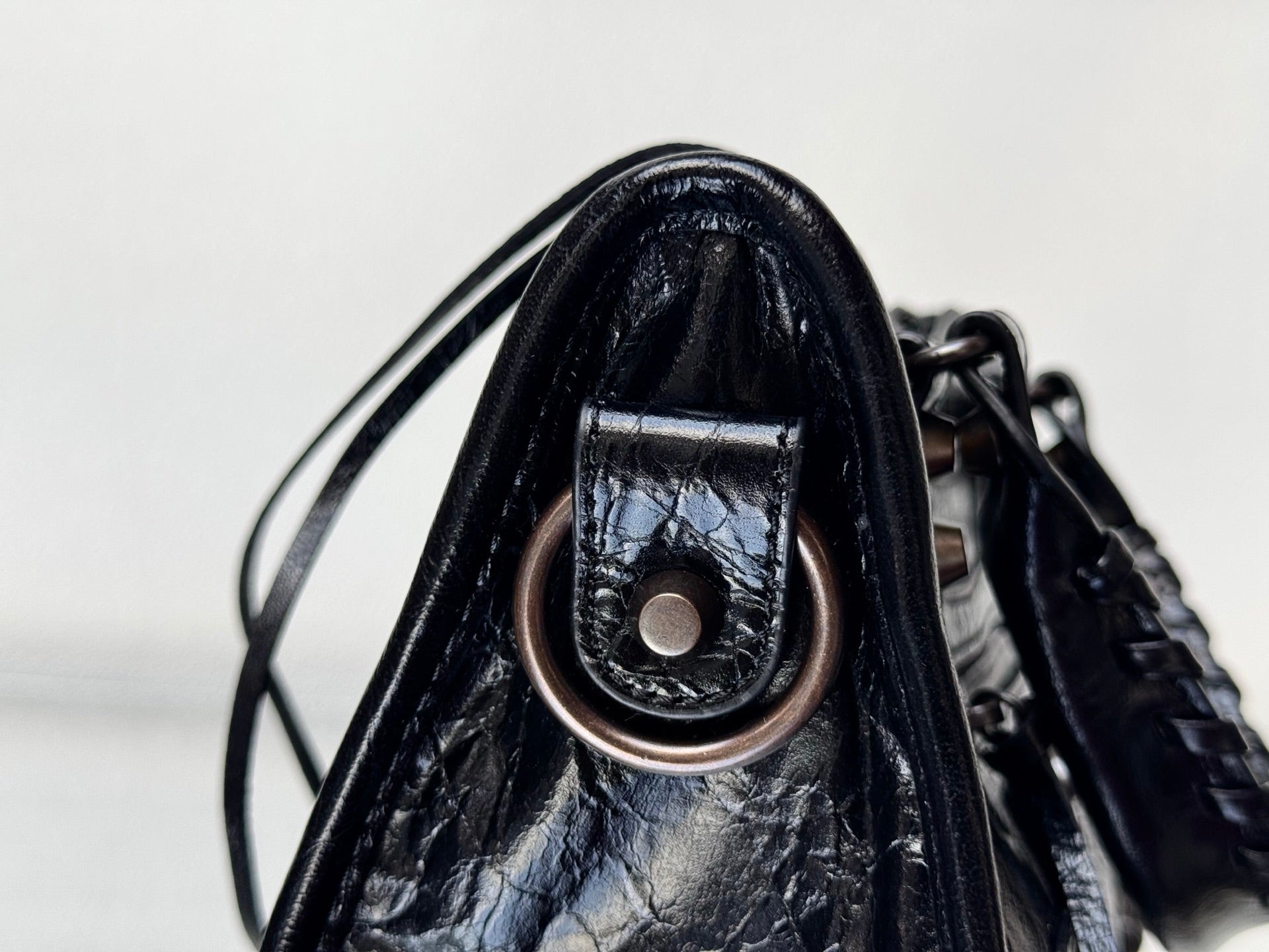 Balenciaga Le City Bag Black Lambskin