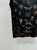DIOR FLORAL EMBROIDERED KNITTED TANK TOP 276692