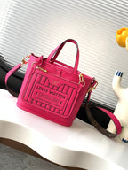 Neverfull 24 Bandoulière Inside Out BB Red Calfskin