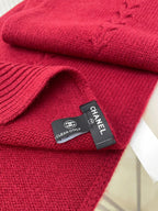 SCARF 180 CM IN RUBY RED CASHMERE 398266