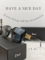 MONTAIGNE SQUARE SUNGLASS 58044 IN ACETATE