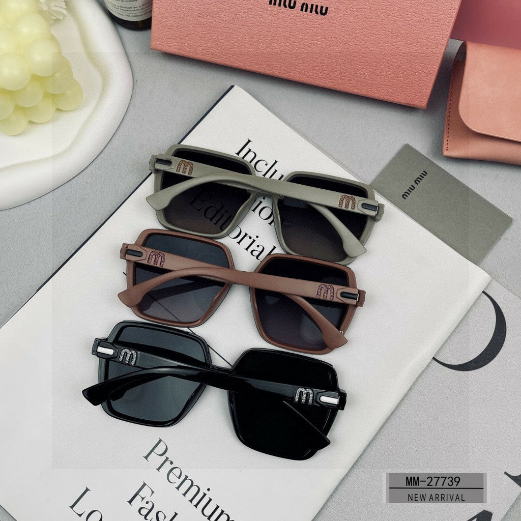 RUNWAY SQUARE SUNGLASSES 27739 IN ACETATE