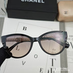 CAT EYE SUNGLASSES 59861 IN ACETATE METAL FRAME