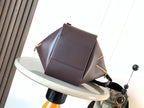Loewe Hammock Bag 15 cm Chocolate Calfskin