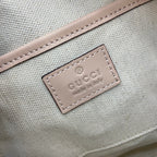BLONDIE MINI SHOULDER BAG 21 IN WHITE CALFSKIN