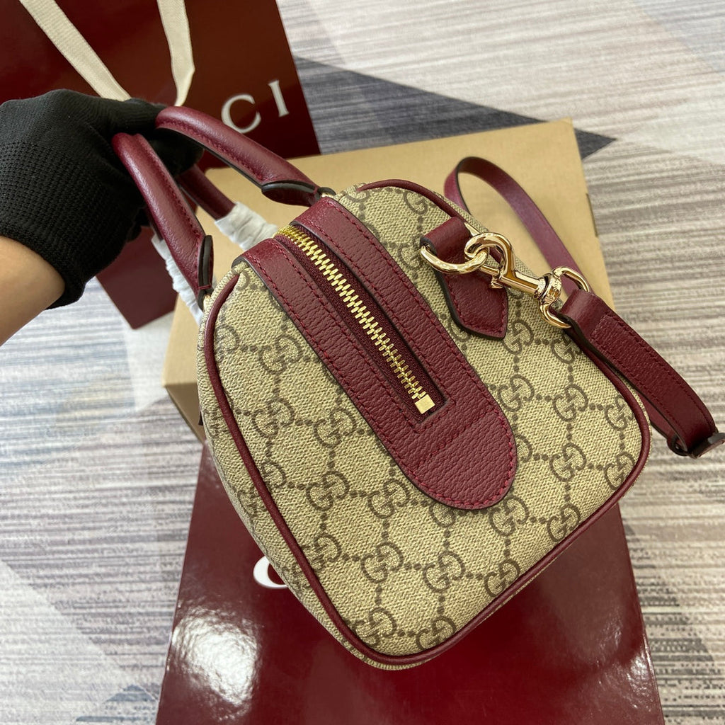 GG Ophidia Bag 25cm Canvas leather 339622