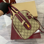 GG Ophidia Bag 31cm Canvas leather 339618