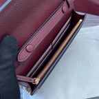 GG Dionysus Chain bag 20cm Anchora red Grained Leather 339612