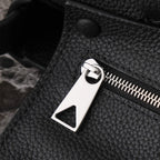 BV 25S DIAGO SHOULDER BAG 25.5 IN BLACK GRAIN COWHIDE
