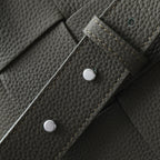 BOTTEGA VENETA 25S DIAGO HOBO 39 IN VERY DEEP OLIVE CALFSKIN