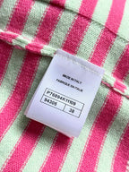 Chanel 25P Tube Top Pink Mix Green Cashmere 237316