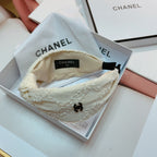 WHITE CREAM FABRIC HAIRBAND 124698