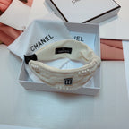 WHITE HAIRBAND WITH PEARL FOR WOMEN 124701