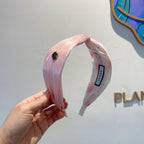 CHIFFON HEADBAND CREPE PINK 429327