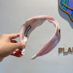 CHIFFON HEADBAND CREPE PINK 429327