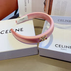 FLAMINGO PINK SILK FABRIC HAIRBAND 432747