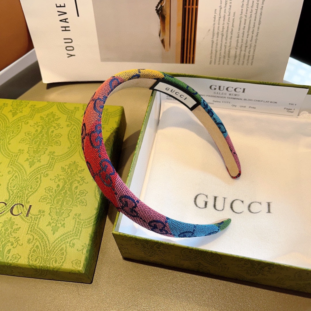 HEADBAND IN COLORFUL CANVAS 432789