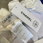 CC BIKINI SWIMSUIT SET IN WHITE 573555
