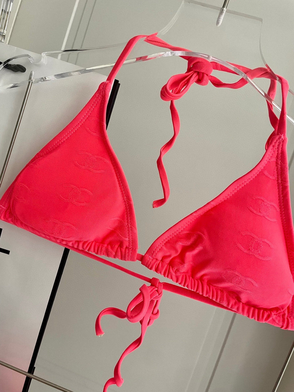 CC BIKINI SWIMSUIT SET IN PINK 627833