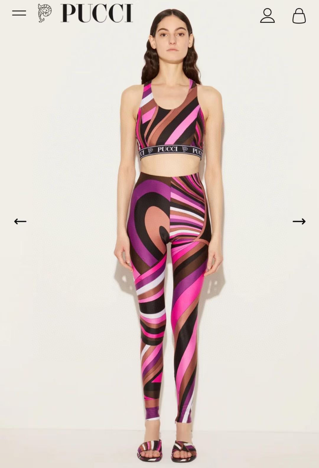 PUCCI BIKINI 25S TWO PIECE IN 749609