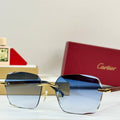 PREMIÈRE GEOMETRIC FRAME SUNGLASSES 530303 IN METAL AND WOODEN
