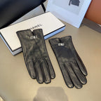 CLASSIC LAMBSKIN GLOVES BLACK 405990
