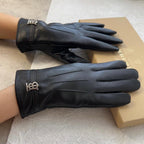 GLOVES IN BLACK LAMBSKIN 436000