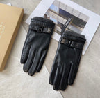 GLOVES IN BLACK LAMBSKIN 462301